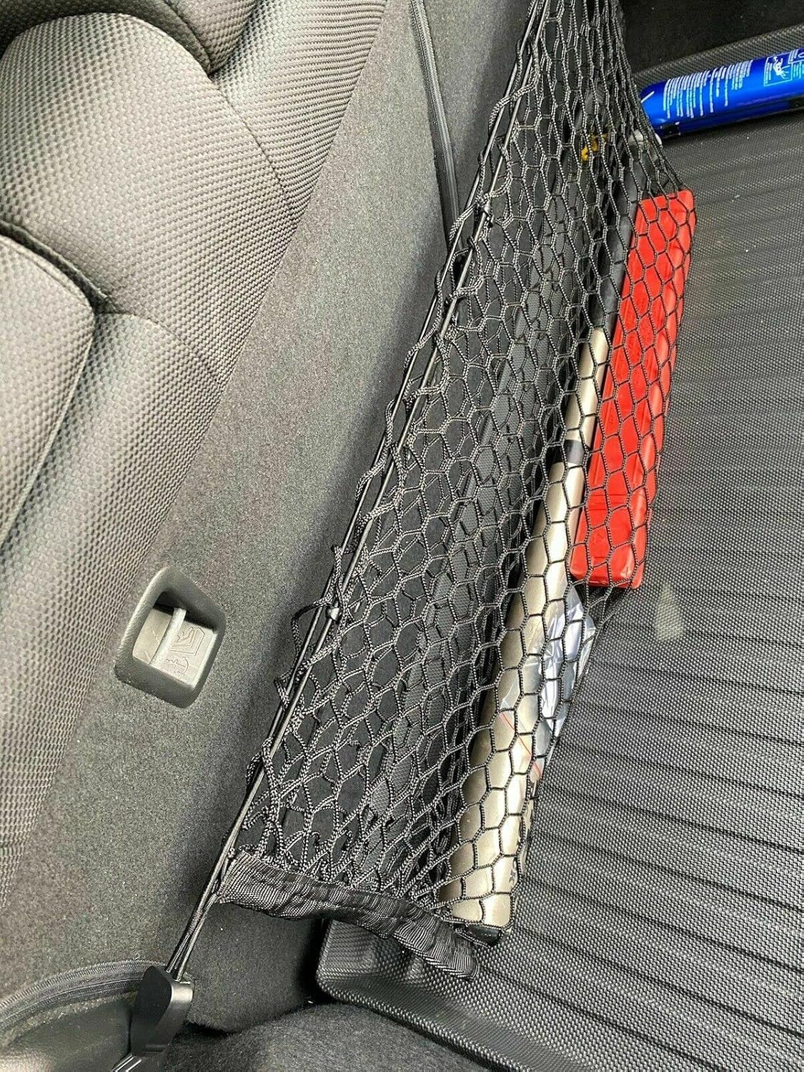 Trunk Rear Seats Organizer Cargo Net for Honda FIT 2006-2021 - Envelope Style Cargo Net for Hatchback - Premium Mesh Car Trunk Organizer Vehicle Carrier Storage–Compatible with FIT