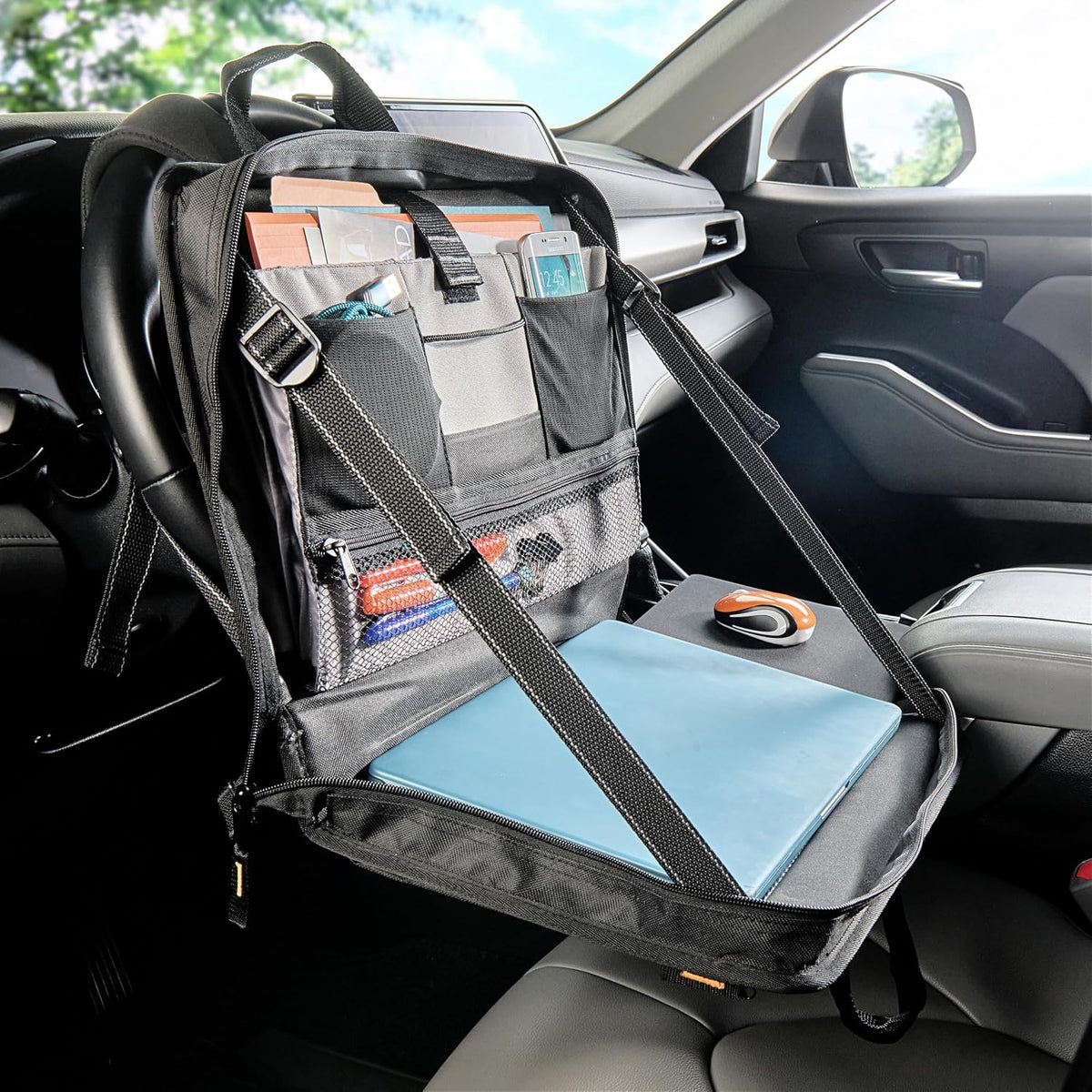High Road Steering Wheel Desk and Laptop Holder for Car, Truck, Van and SUV