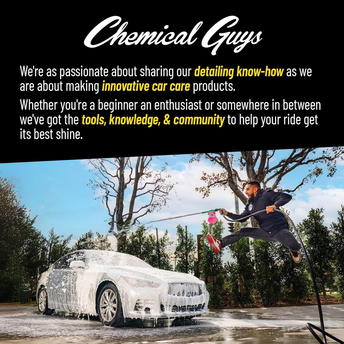 Chemical Guys Signature Scent Smell of Success Premium Air Freshener, 16 oz | Odor Eliminator for cars, trucks, SUVs, motorcycles, home and office, great for RVs