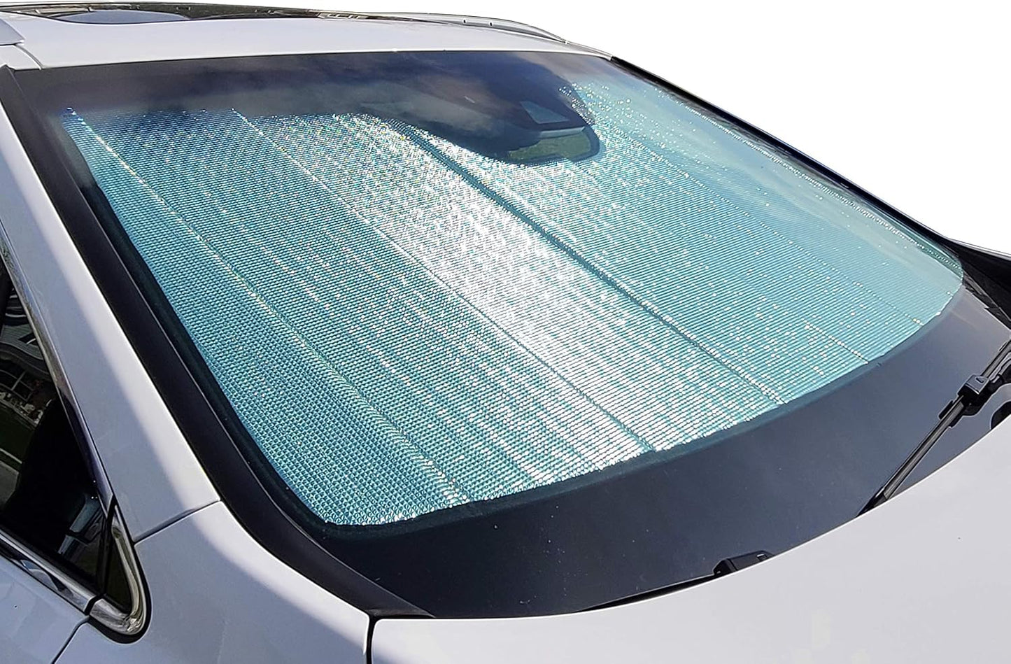 Autotech Park Foldable Sunshade Compatible with 2010-2024 Toyota 4runner SUV, Custom-fit Windshield Sun Shade