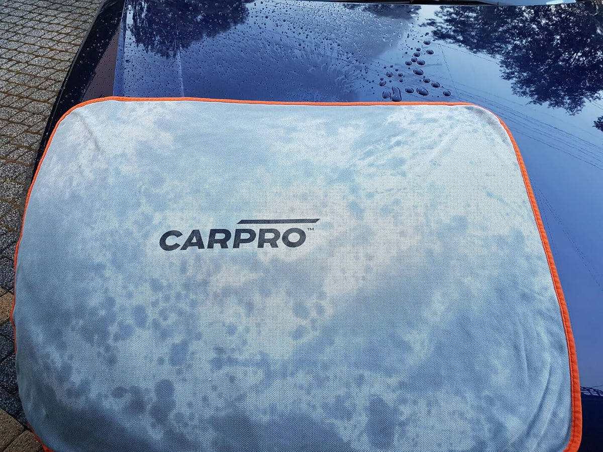 CARPRO DHydrate Drying Towel: Car Wash Towel for Spotless Shine, Microfiber Edge, Lint & Tag Free, Cleaning Cloth - 20" x 20" (Pack of 1)