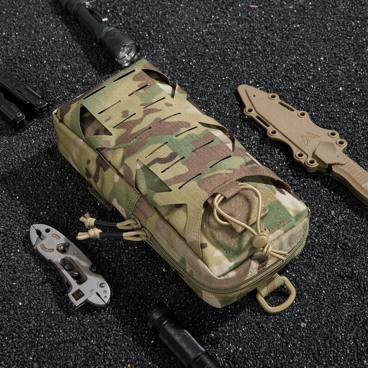 EXCELLENT ELITE SPANKER Tactical EDC Pouch Molle Utility Tool Pouches