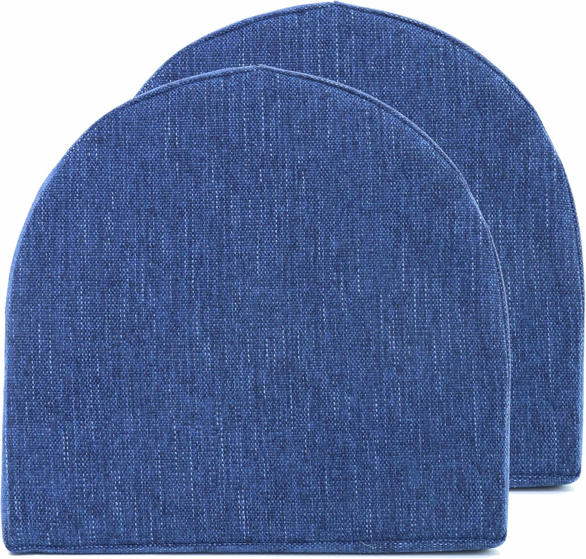 Chair Cushions: Premium High-Density Memory Foam Seat Cushion for Office, Home, & Car - Ergonomic Design for Comfortable Sitting, Relieves Pain & Tailbone Pressure with Non-Slip Bottom, 2 Pack, Navy