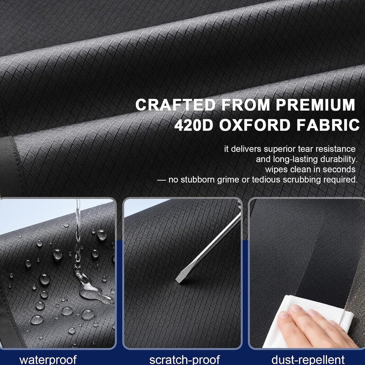 Windshield Cover for Ice and Snow, Magnetic Hail Oversize 120"x57"