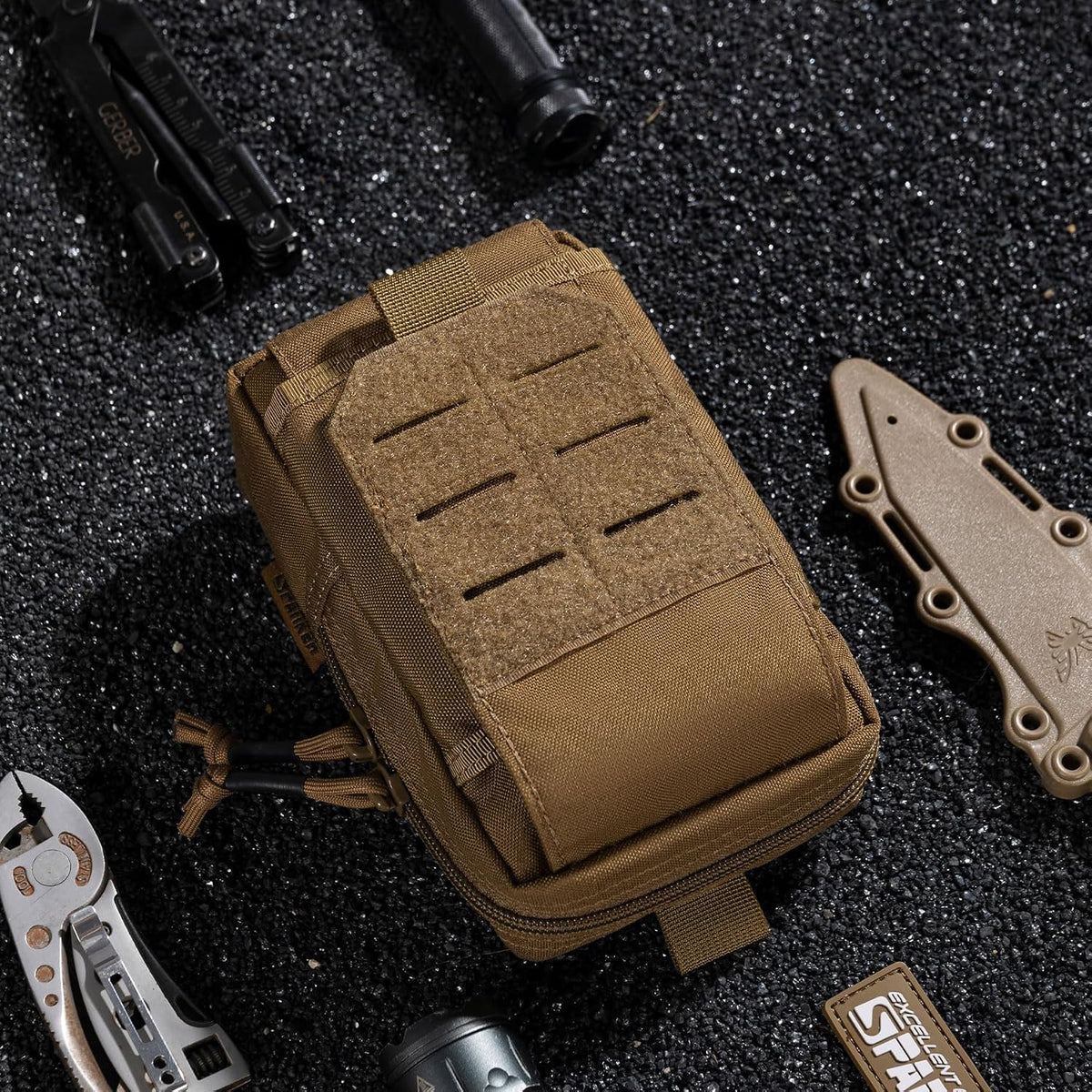 EXCELLENT ELITE SPANKER Tactical EDC Pouch Molle Utility Pouch Phone Pouch