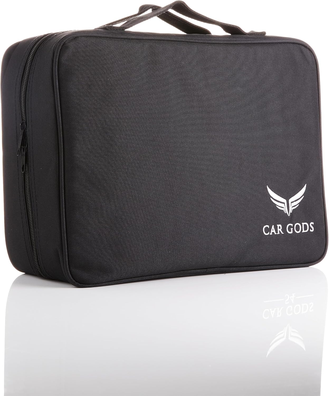 Car Gods 8 Piece Car Cleaning Detailing Kit - Shampoo - Carnauba Wax - Wheel Cleaner - Shine Detailer - Fallout Eliminator - Tyre Serum - Interior Detailer - Glass Cleaner