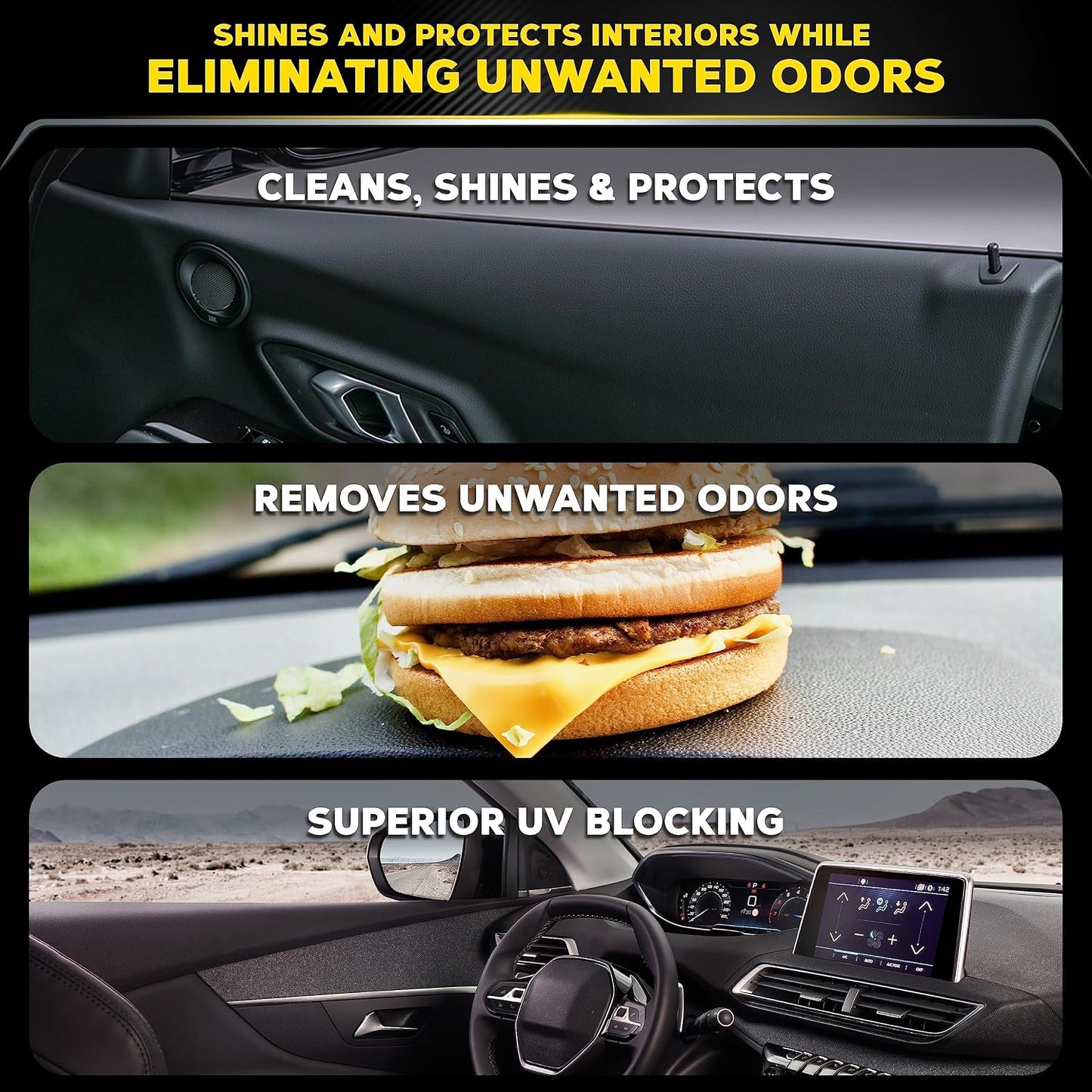 Meguiar’s New Car Scent Protectant Wipes, Car Wipes For Drivers &amp; Detailers—Car Cleaning Wipes That Clean, Protect And Freshen; Car Interior Wipes For Cars, Trucks &amp; Suvs - 30 Count