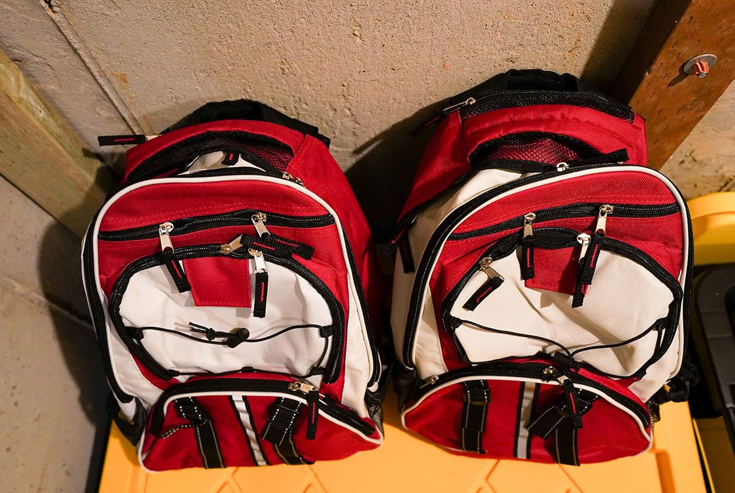 Blue Seventy-Two - Pro Series - Red Deluxe 72 Hour Emergency Backpack Survival Kit for 1 Person | Survival Kits for Emergencies (Includes Water Tablets)