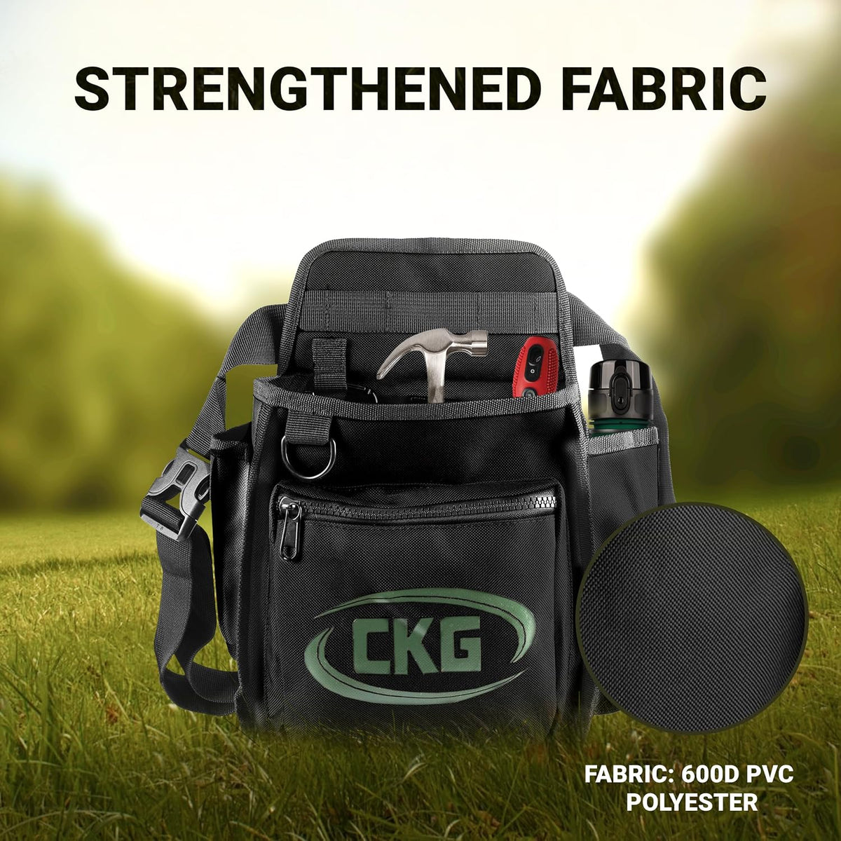CKG Metal Detecting Finds Bag Waist Digger Pouch Tools