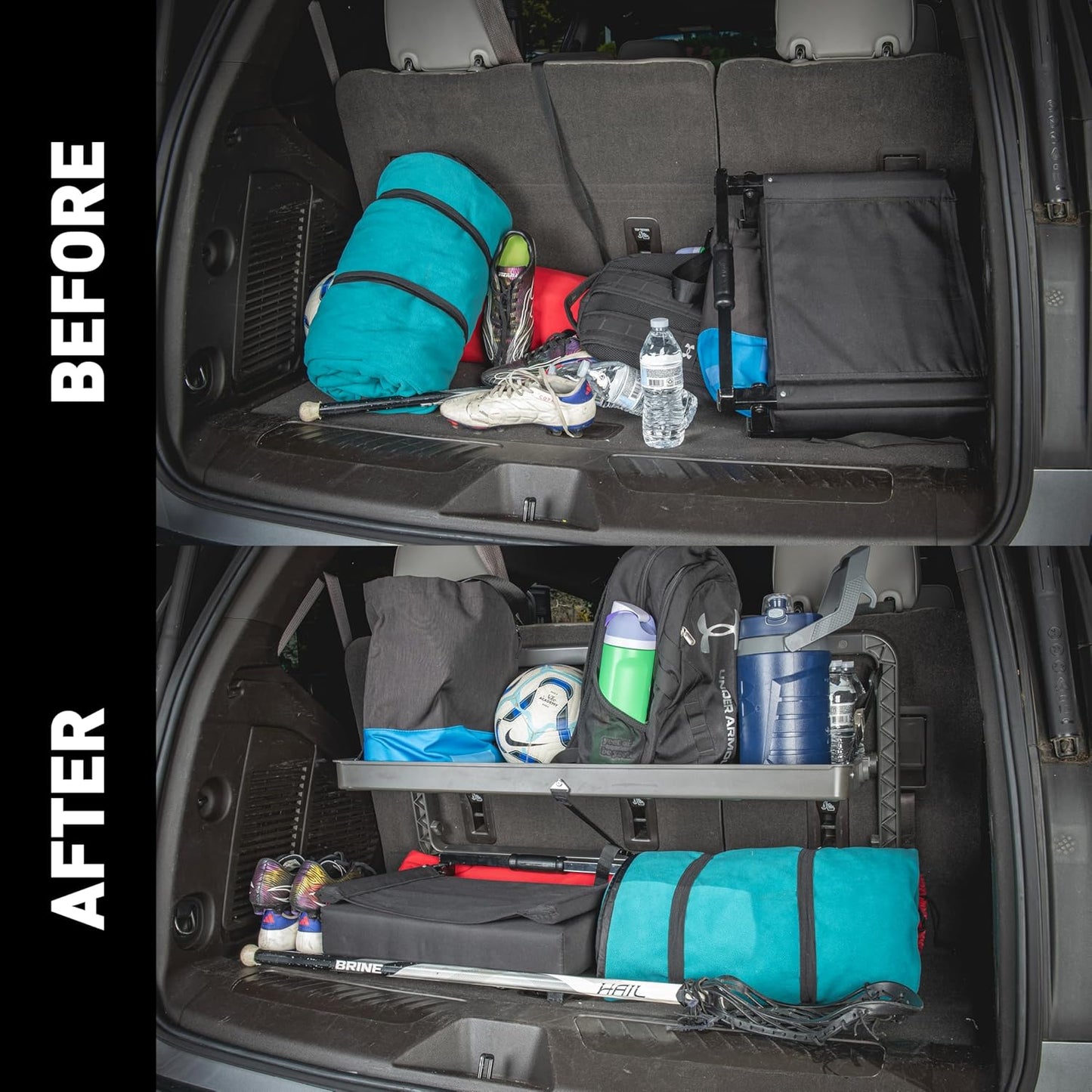 CURT 18425 Pakka Cargo Caddie Seat Back Organizer Tray, 34" x 14"