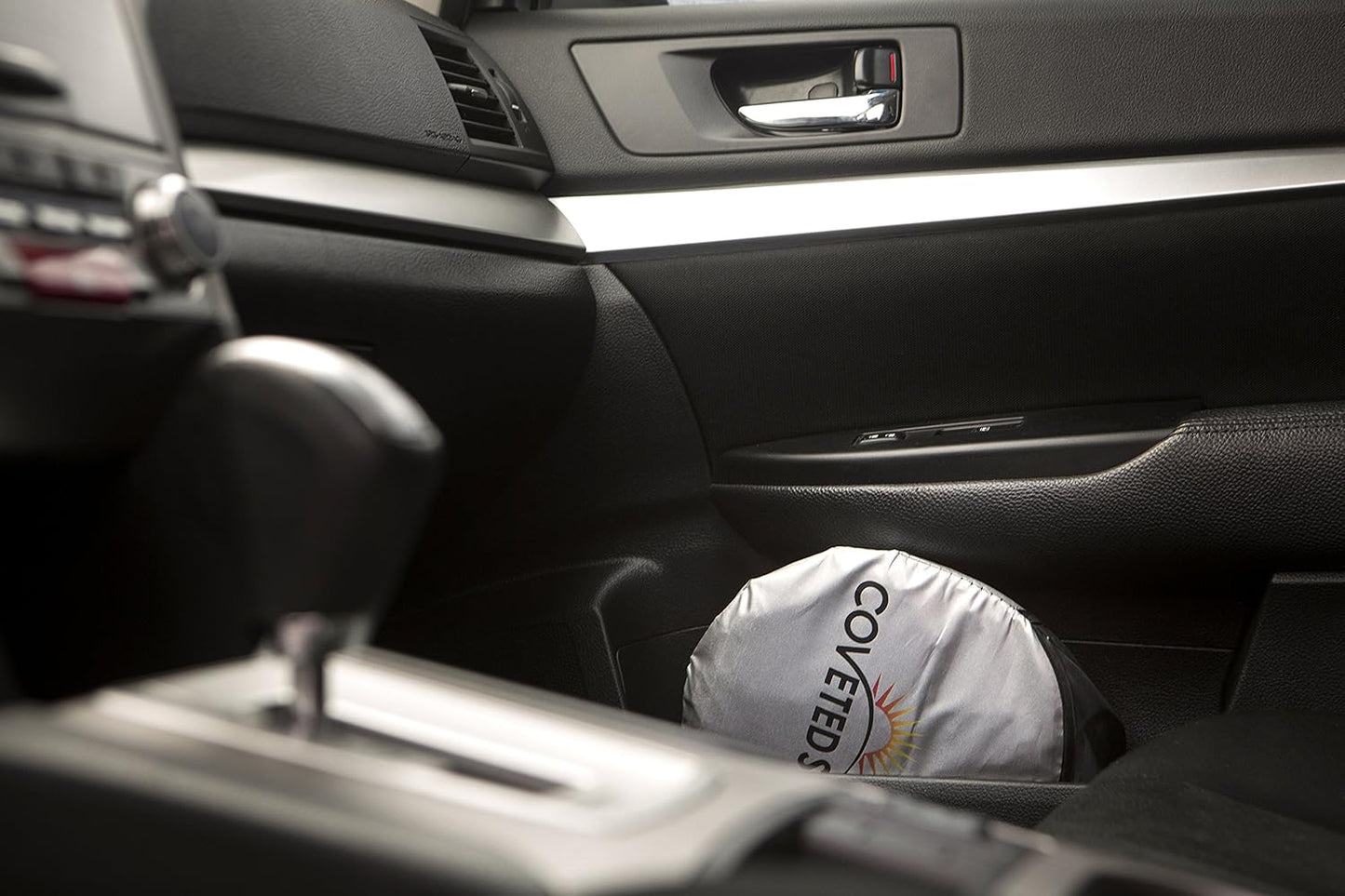 Extra Jumbo Car Windshield Sunshade (70.9" x 39.4"), Fits Extra Large Windshields in Minivans, Cars, Trucks
