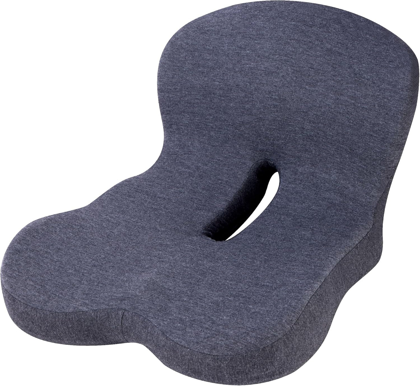 Memory Foam Car Seat Cushion – Ergonomic Driver Seat Cushion for Sciatica & Tailbone Pain, Breathable Non-Slip Car Seat Pad with Lumbar Support for Car, Truck, SUV, Office Chair