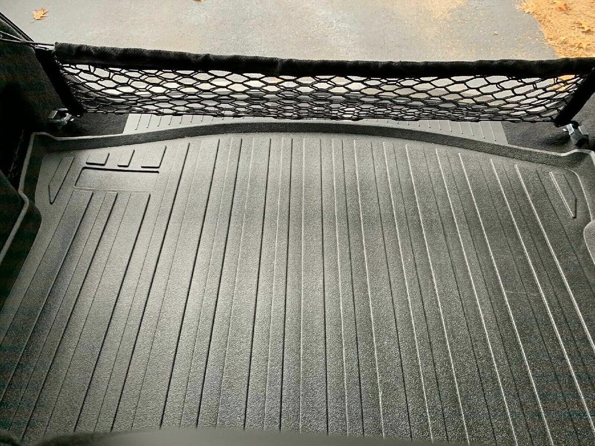 Rear Trunk Organizer Cargo Net for Lincoln MKC 2015-2020 – Envelope Style Cargo Net for SUV - Premium Mesh Elastic Car Trunk Organizer Vehicle Carrier Storage – Compatible with MKC