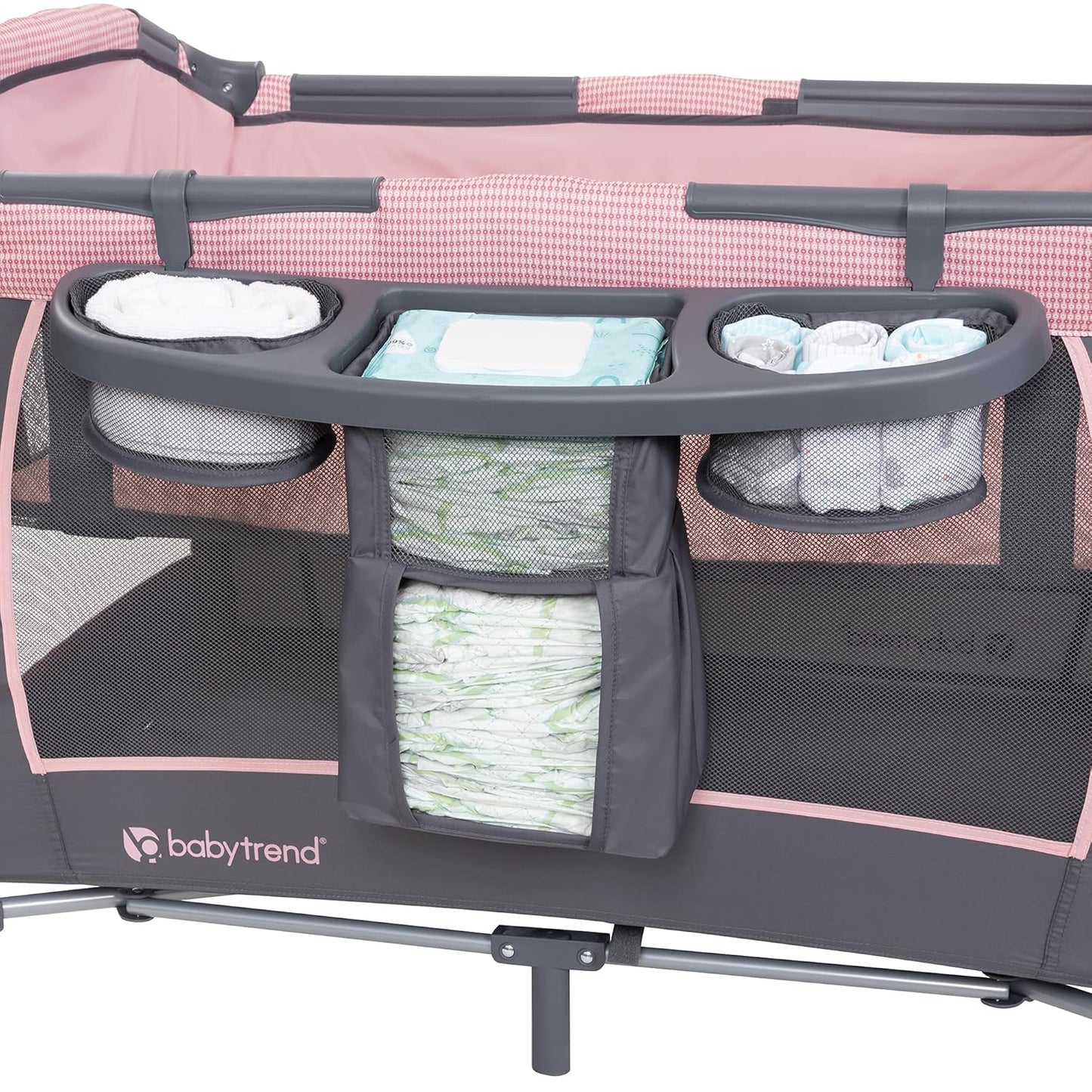 Baby Trend Passport Switch Modular Travel System, Bassinet & Lil Snooze Deluxe III Nursery Center