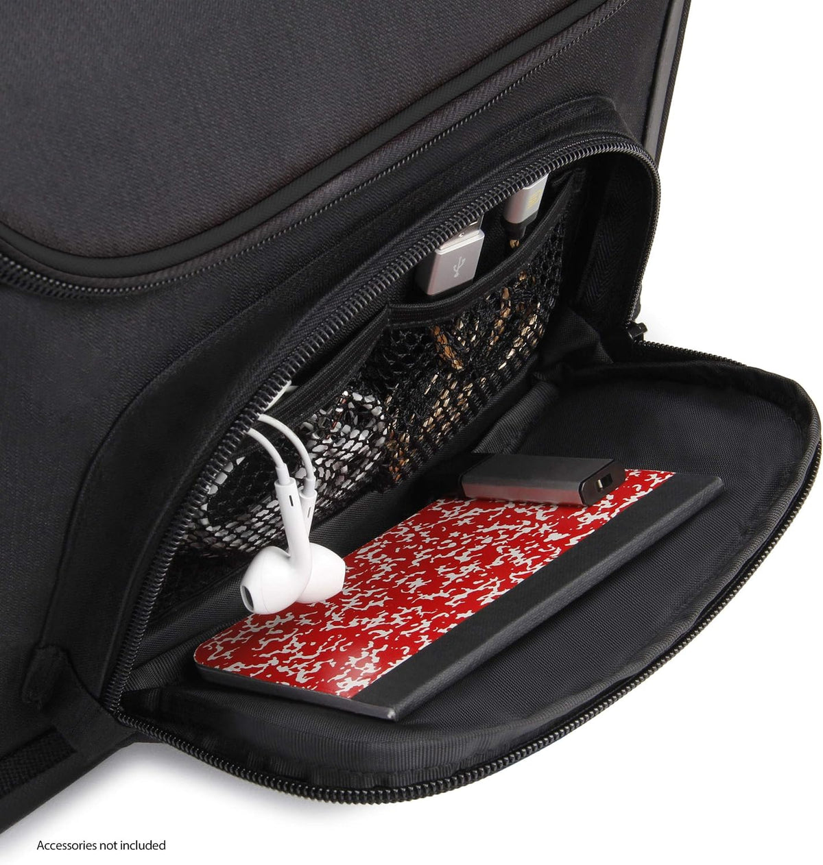 USA GEAR Car Jump Starter Case - Handheld Jump Box Carrying Case with Weather Resistant Exterior, Customizable Interior Fits NOCO Boost GB70, Boost GB150, X GBX45, WOLFBOX 4000a & More Car Starters