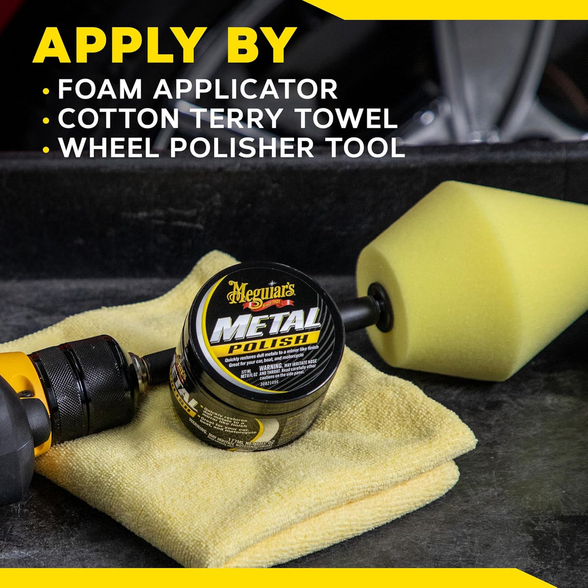 Meguiar's Metal Polish, 6 Oz