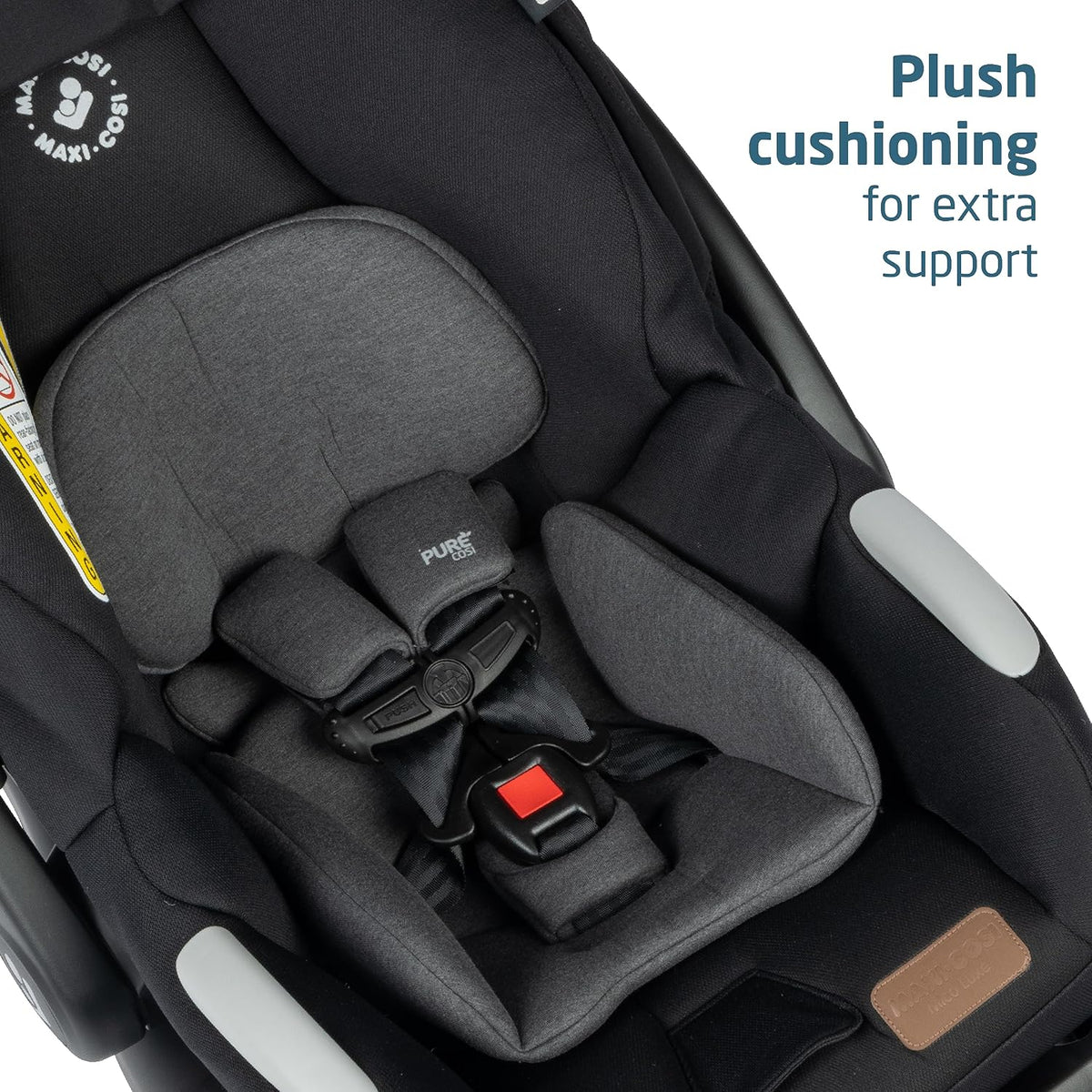 Maxi-Cosi Zelia™² Luxe 5-in-1 Modular Travel System, New Hope Black & Mico 30 Stand-Alone Additional Infant Car Seat Base, Black, One Size