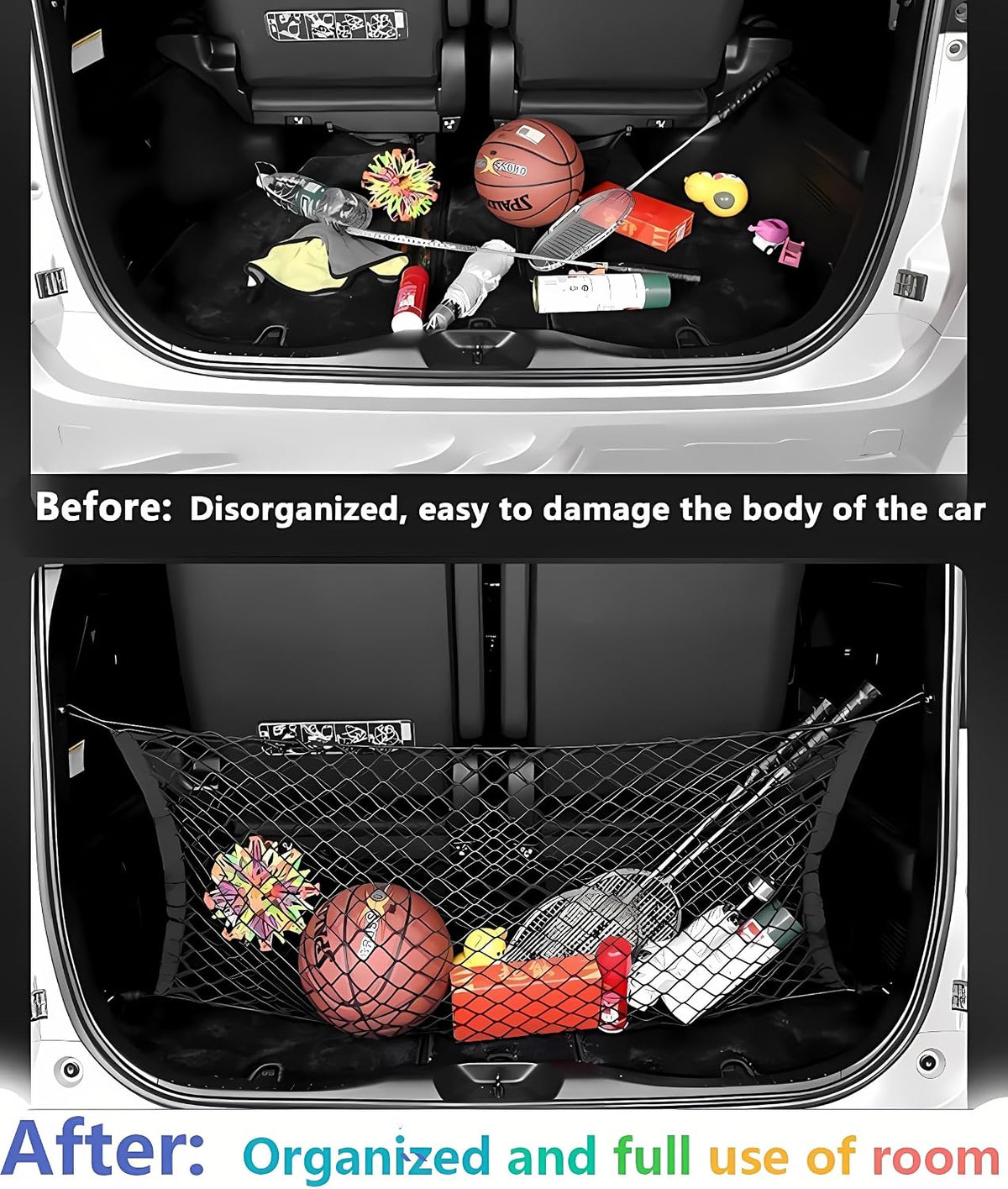 Envelope Trunk Cargo Net Compatible with Honda Pilot 2016 to 2026