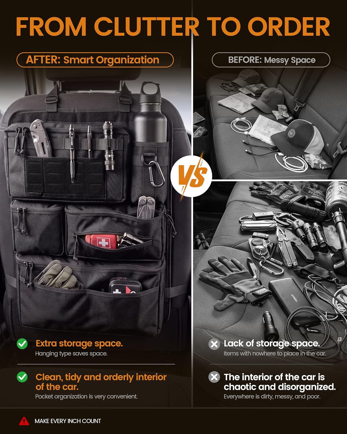 Backseat Car Organizer