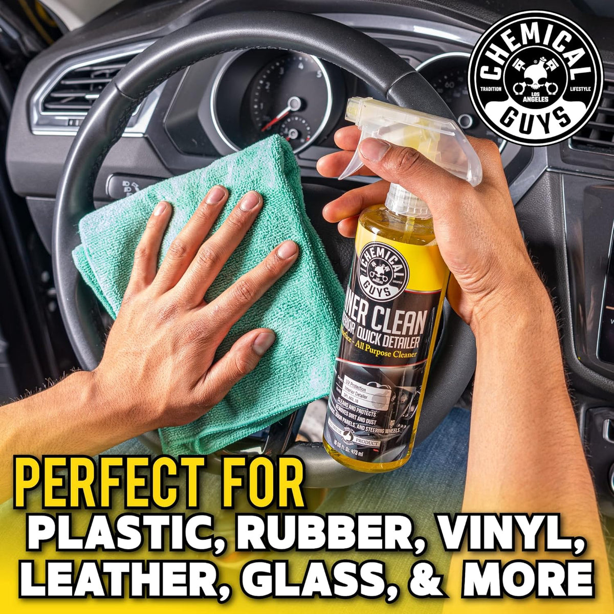 Chemical Guys, InnerClean Interior Quick Detailer & Protectant Spray, 16 oz