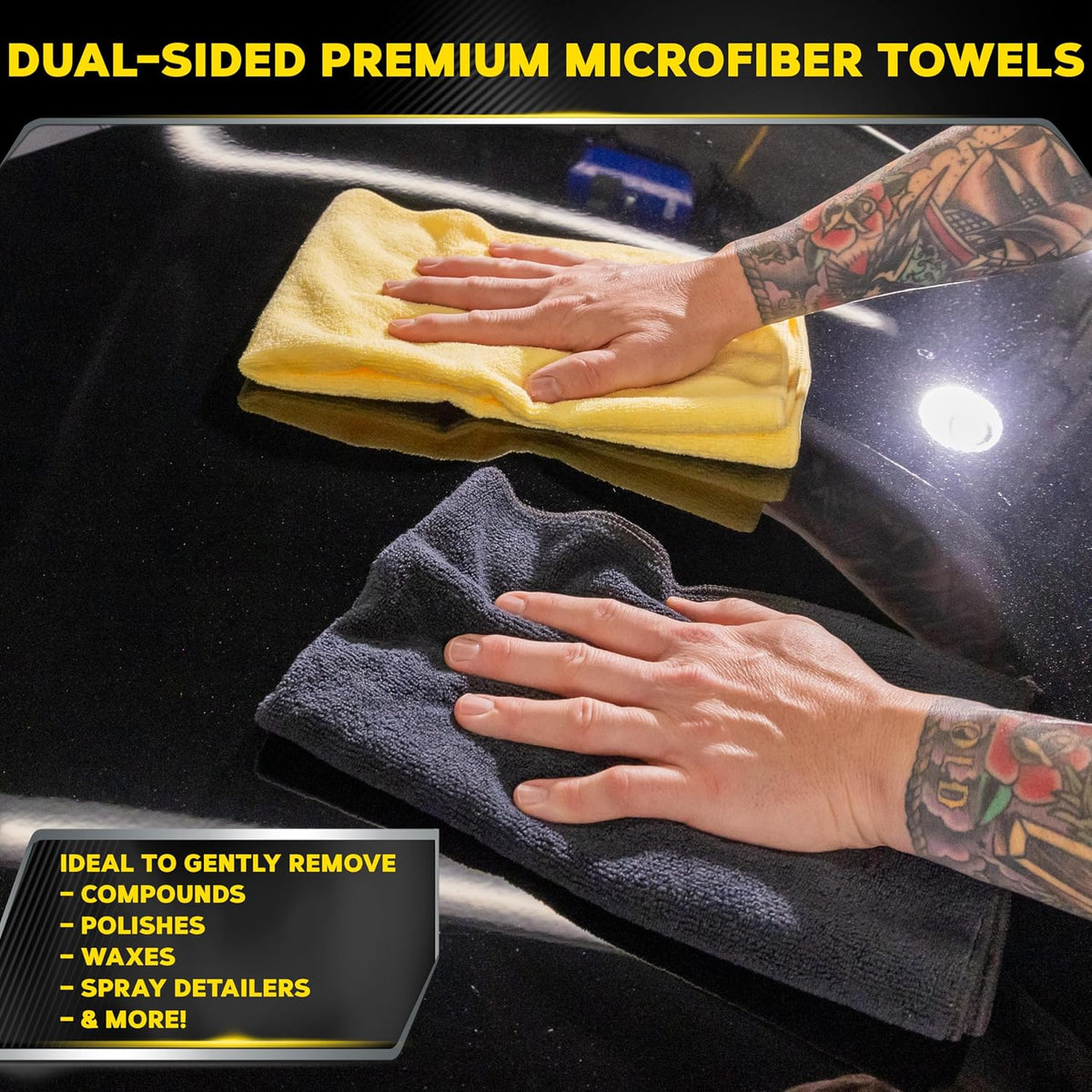 Meguiar's Supreme Shine Microfiber Towels, 6 Pack