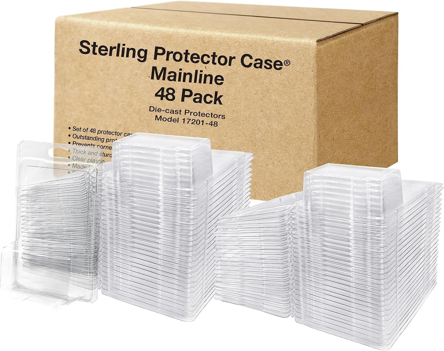 Sterling Protector Case Mainline 120 Pack Model 17201 Card Size 6.5x4.25