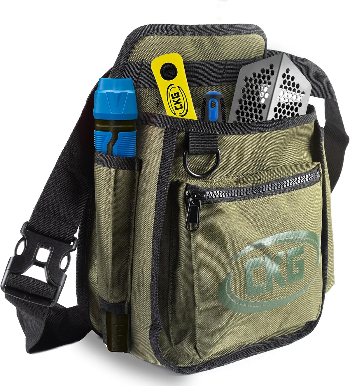 CKG Metal Detecting Finds Bag Waist Digger Pouch Tools