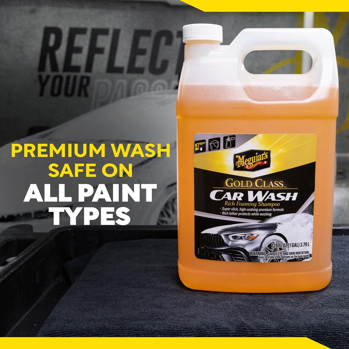 Meguiar's Gold Class Car Wash, 1 Gallon