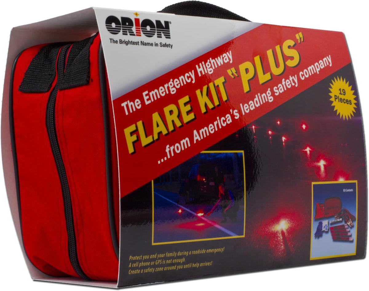 Orion Safety Products 8905 Flare Kit Plus Emergency Kit