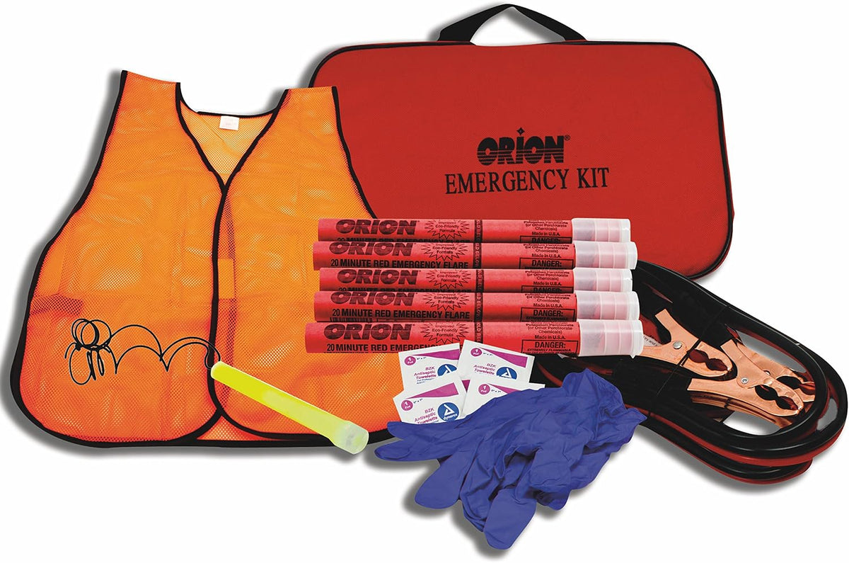 Orion Safety Products 8905 Flare Kit Plus Emergency Kit