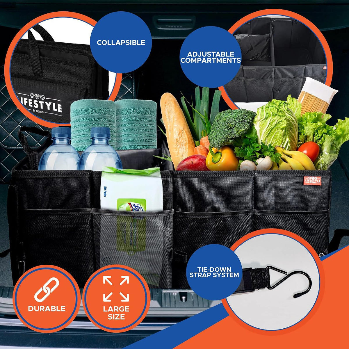 Lifestyle by Focus Car Storage and Vacuum Set