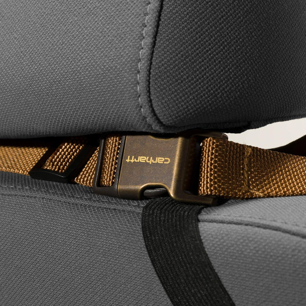 Carhartt Quick Fit Nylon Duck Bench Seat Cover Carhartt Brown