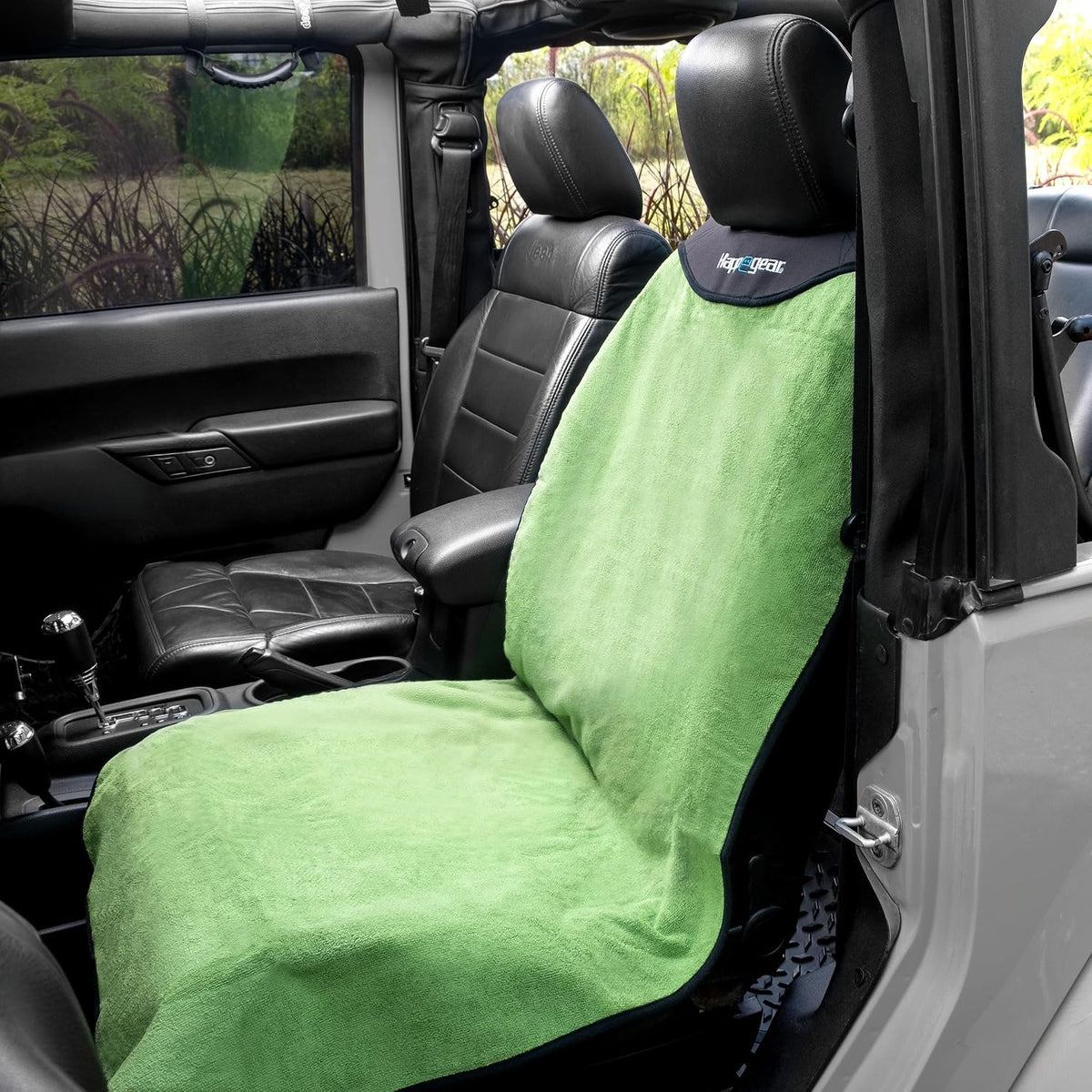 HAPPEGEAR Happeseat Waterproof Car Seat Cover & Protector, Green
