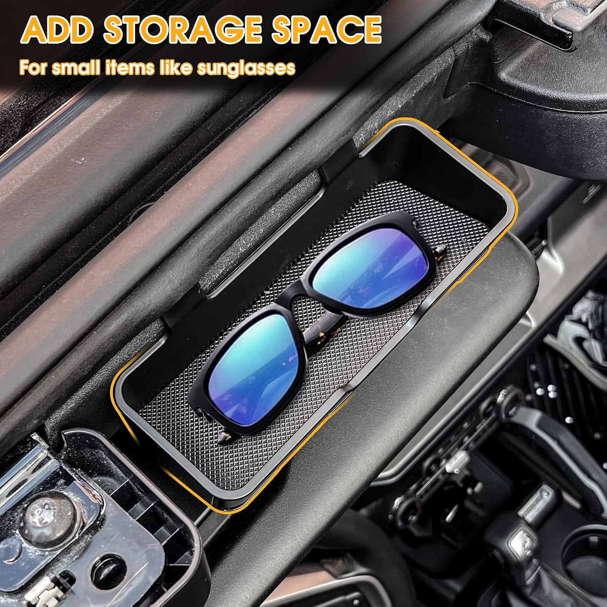 Glasses Holder Sunglasses Case Storage Organizer for 2021-2026 Ford