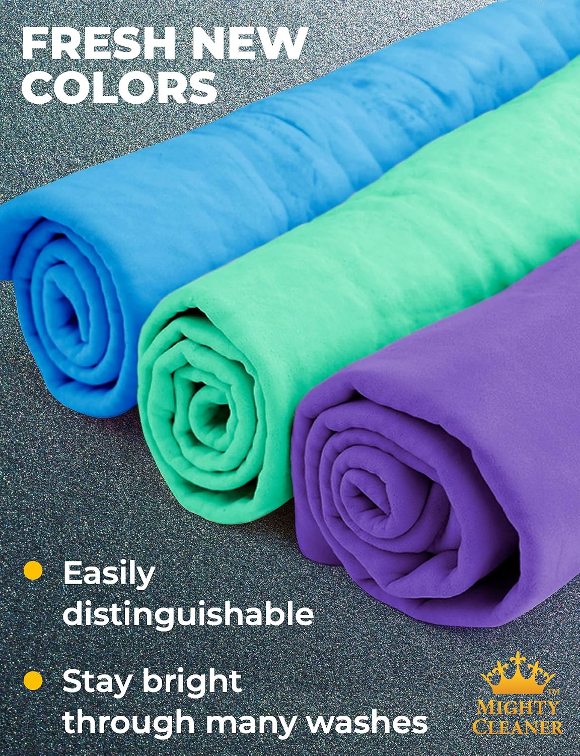 Premium Shammy Cloth for Car Drying – 2pk+1 Free – 26"x17" – Soft Chamois