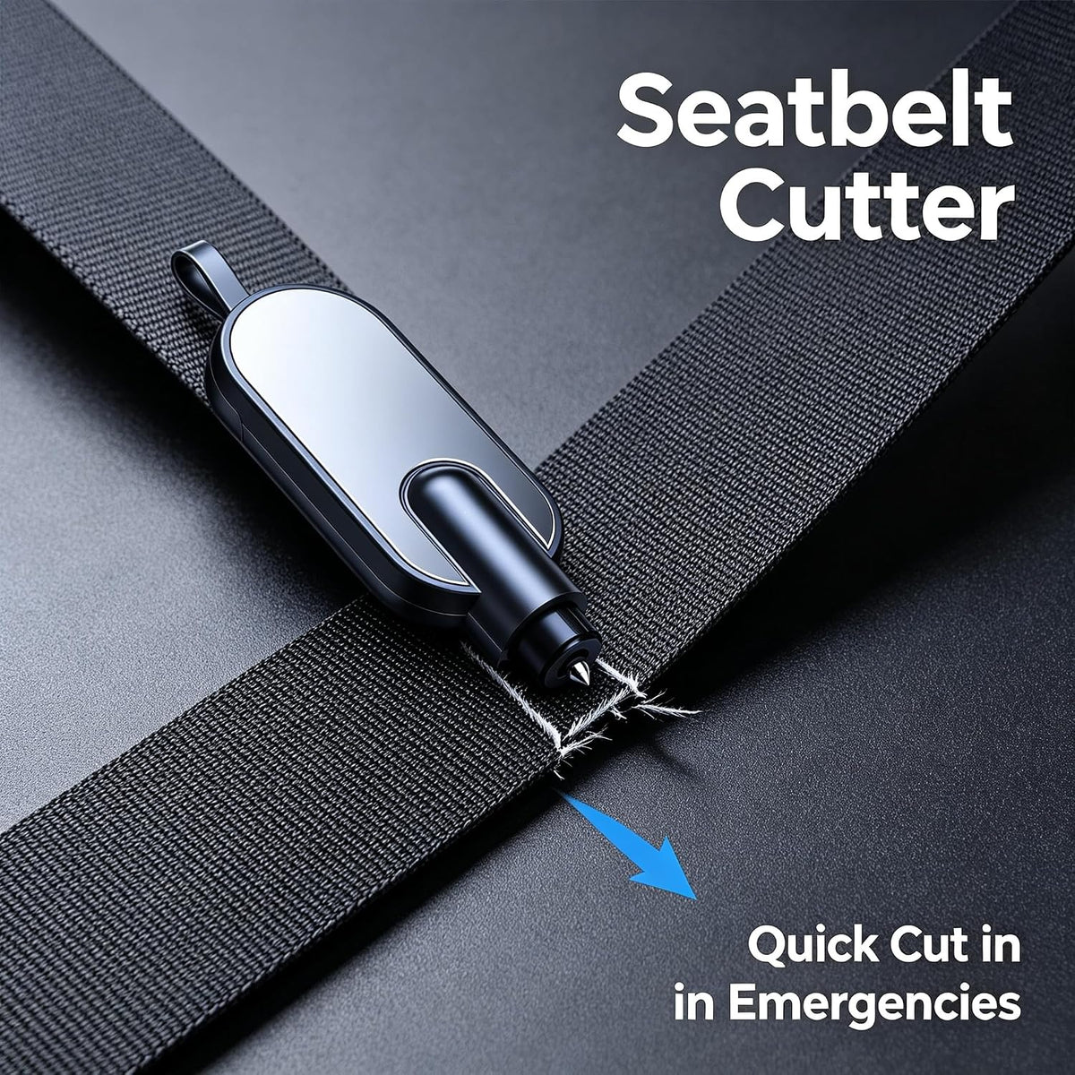 Car Escape Tool Underwater Function Window Breaker & Seatbelt Cutter