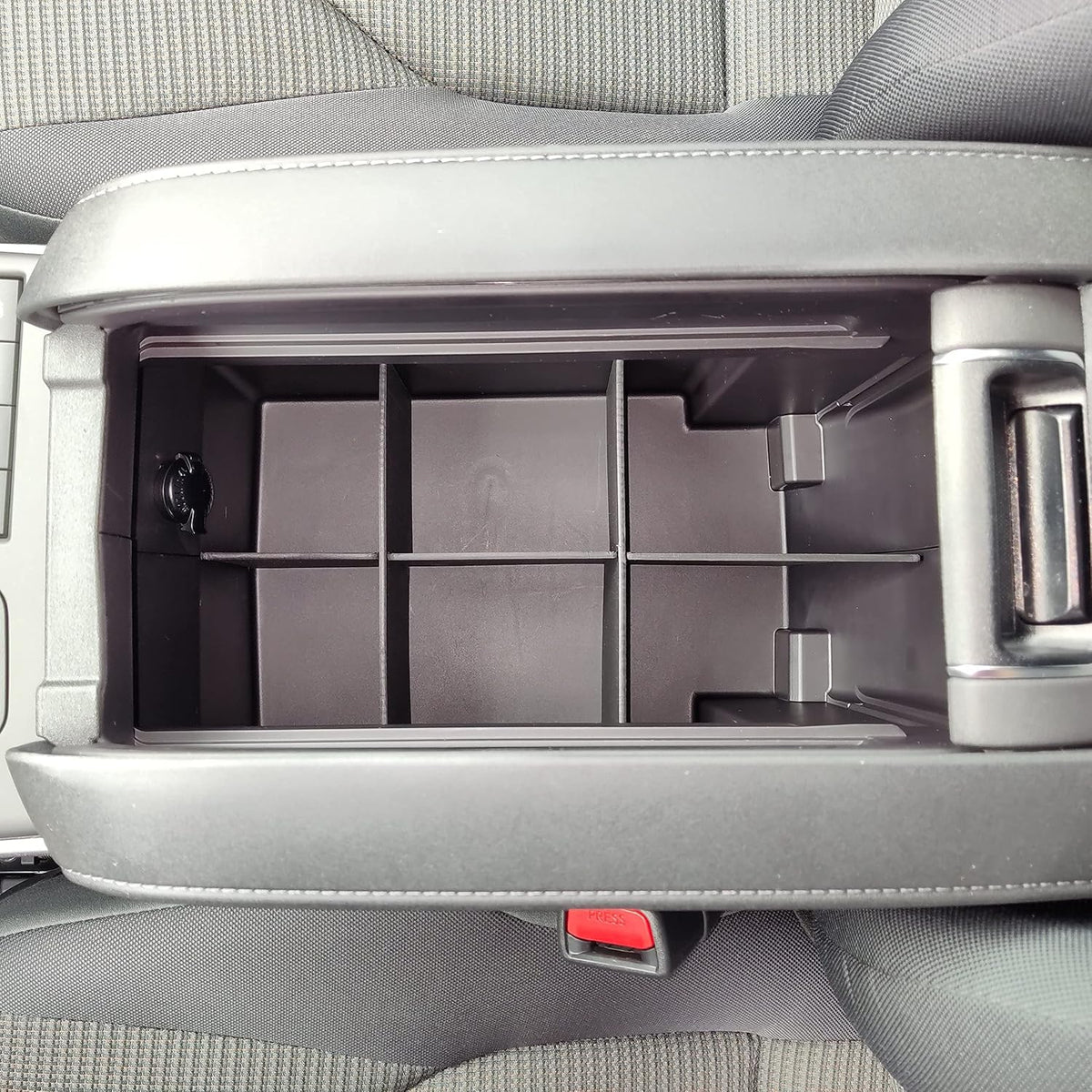 Vehicle OCD - Center Console Organizer for Toyota Highlander (2020-2026) - Made in USA - NOT for Grand Highlander - SLX175