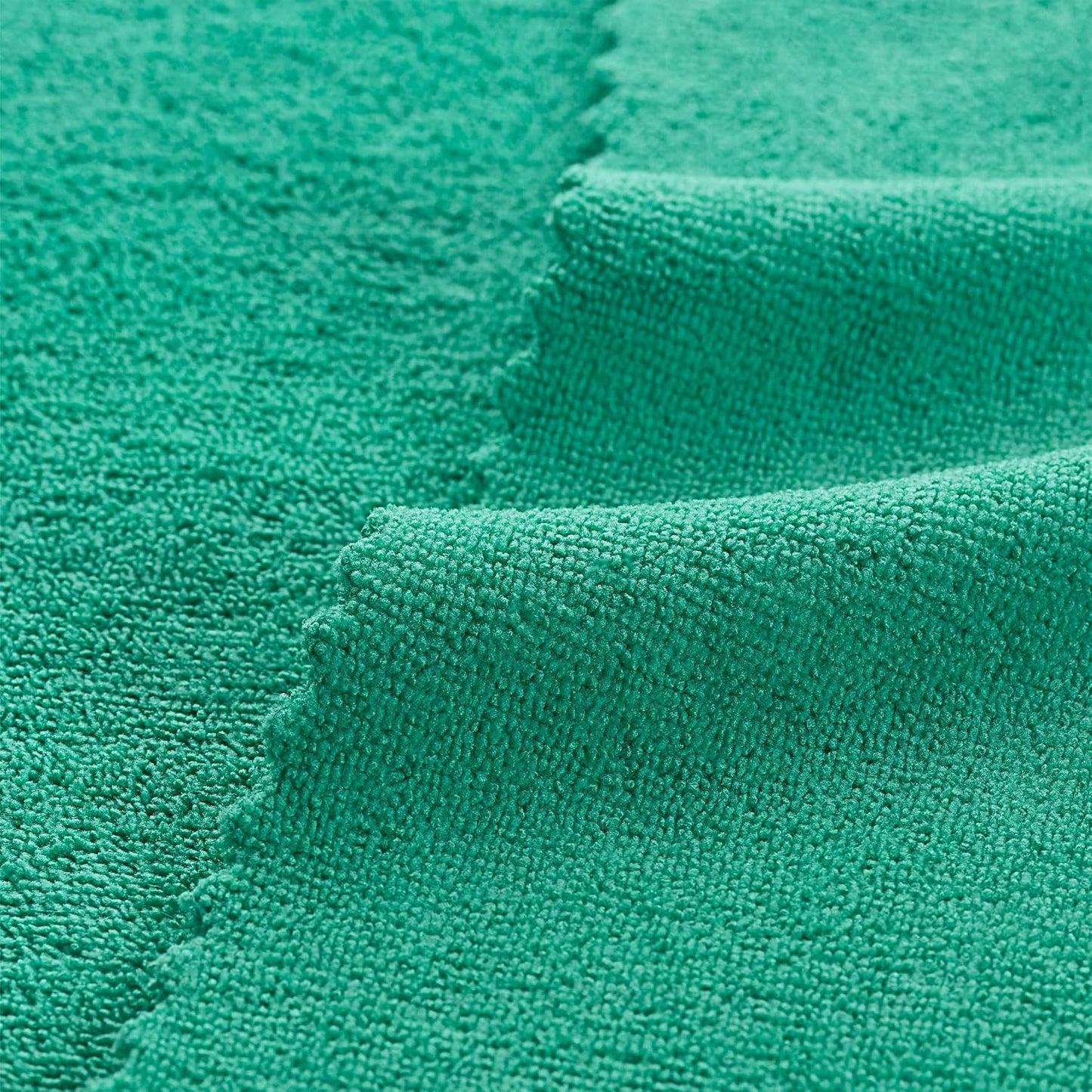 Arkwright Smart Rags Microfiber Cleaning Cloths, Pack of 50 in a Box, Lint Free 180 GSM Reusable Towels for Auto, Office and Household Cleaning, 12 x 12 in, Green