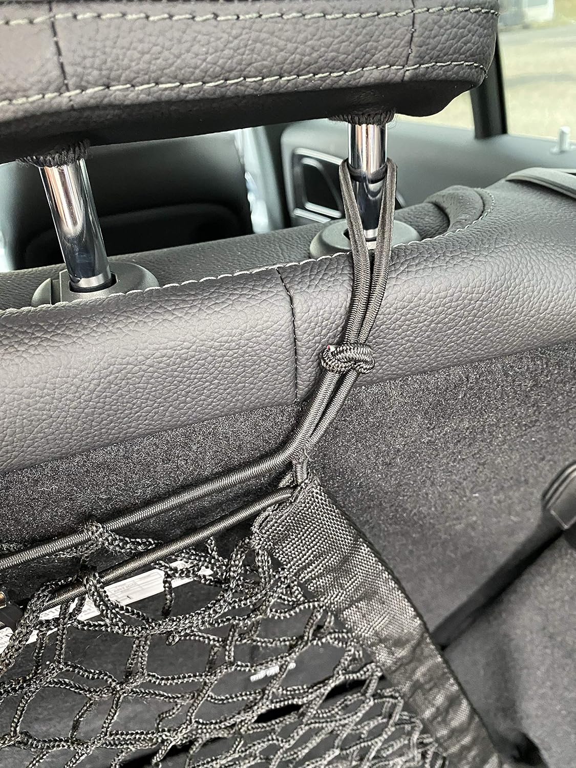 Envelope Style Automotive Elastic Trunk Mesh Cargo Net for Mercedes-Benz GLE W167 2020-2025 - Premium Trunk Organizers and Storage - Luggage Net for SUV - Best Car Organizer for Mercedes-Benz GLE