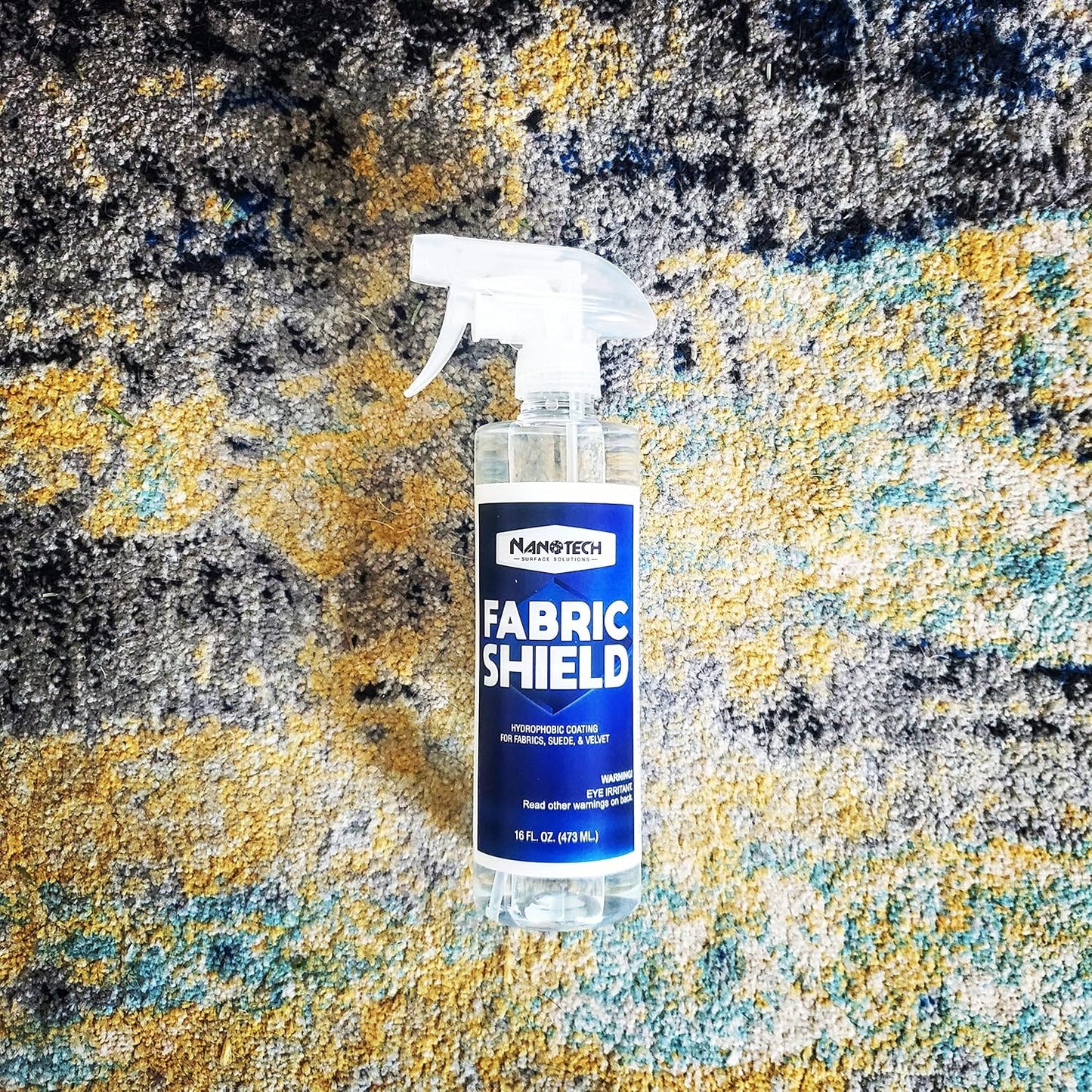Nanotech Solutions Upholstery Care Kit- Includes Carpet & Upholstery Cleaner, Stain Remover and Fabric Shield, Water Repellent Spray, SiO2 Protection, for Furniture, Clothes, Car Seats, Rugs (1 Gal.)