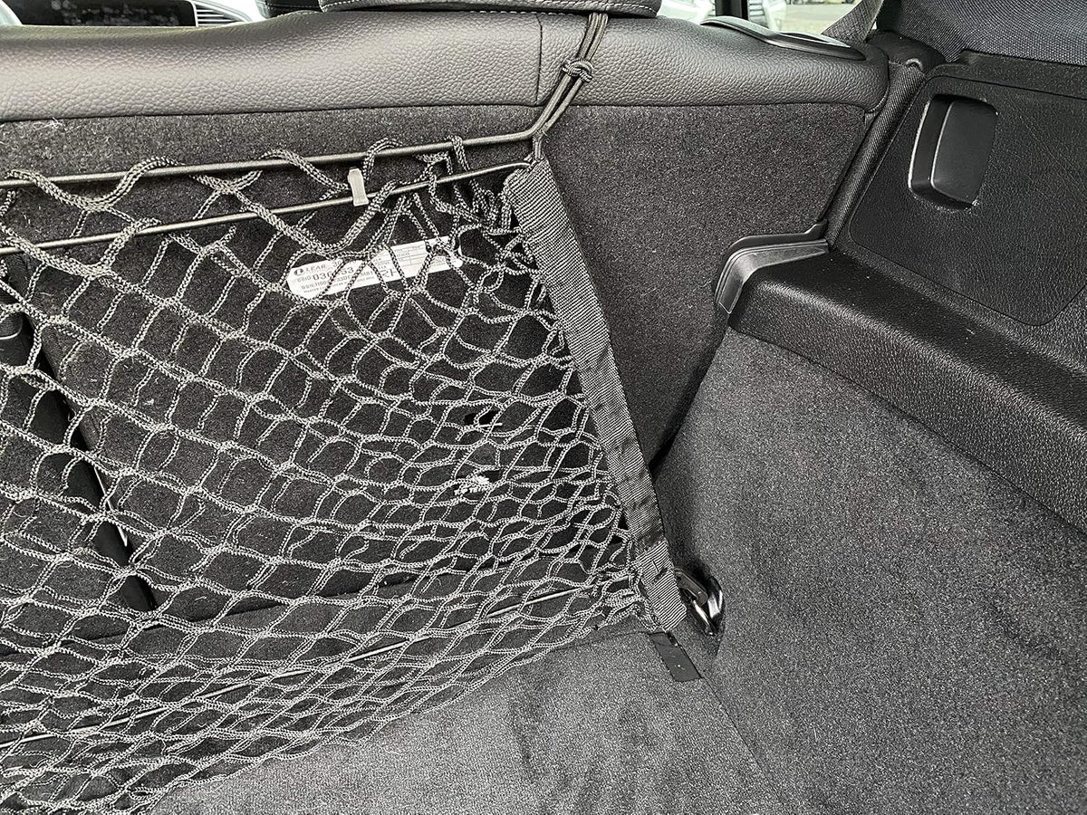 Envelope Style Automotive Elastic Trunk Mesh Cargo Net for Mercedes-Benz GLE W167 2020-2025 - Premium Trunk Organizers and Storage - Luggage Net for SUV - Best Car Organizer for Mercedes-Benz GLE