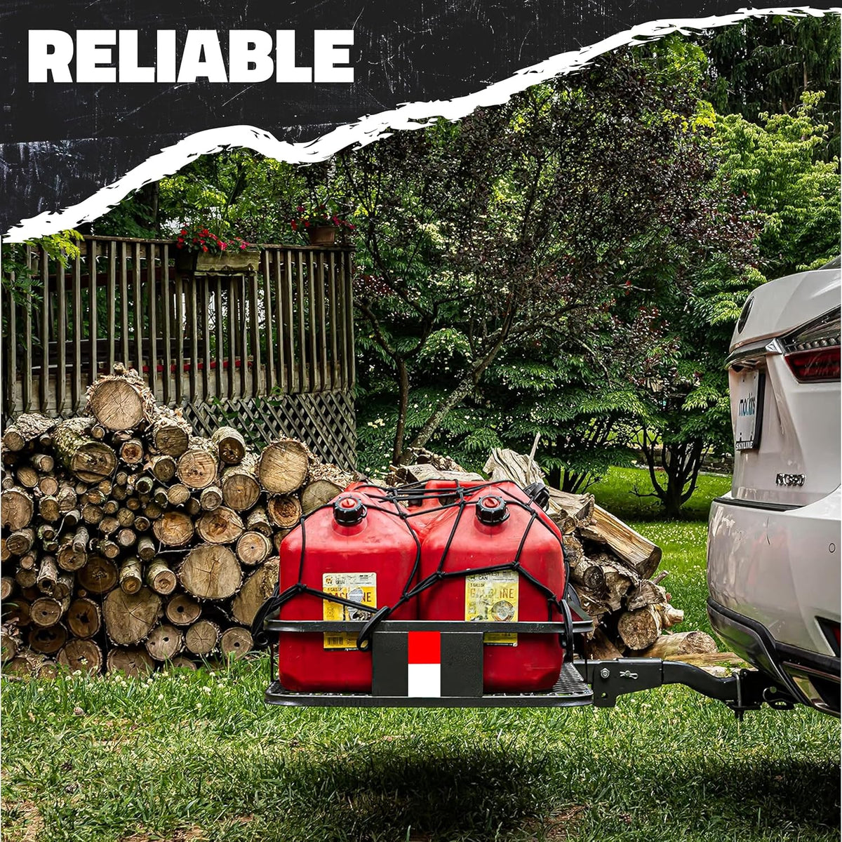 Mockins 36"x20" Heavy Duty Cargo Net for Pickup Truck Bed, Rack & More